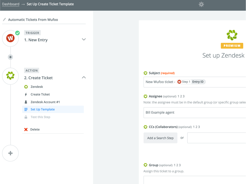 Zapier App Integration With Zendesk Support