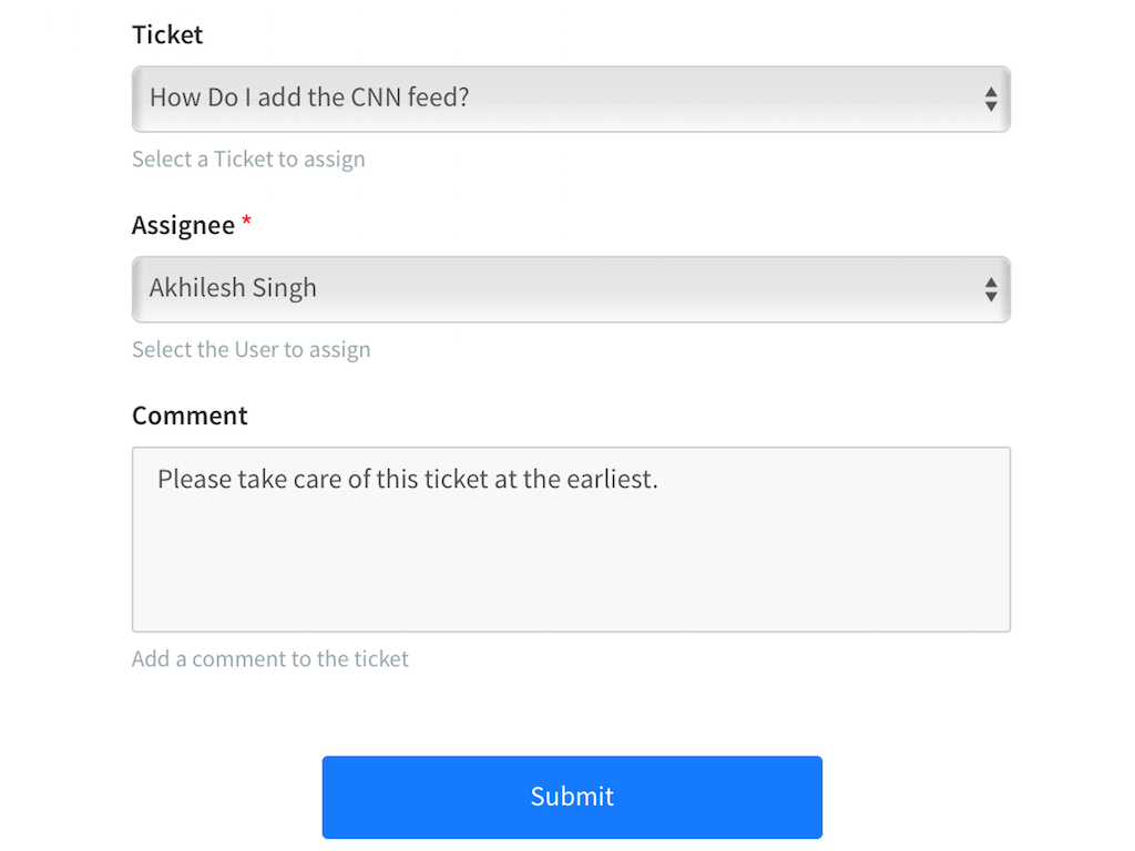 Kore App Integration with Zendesk Support